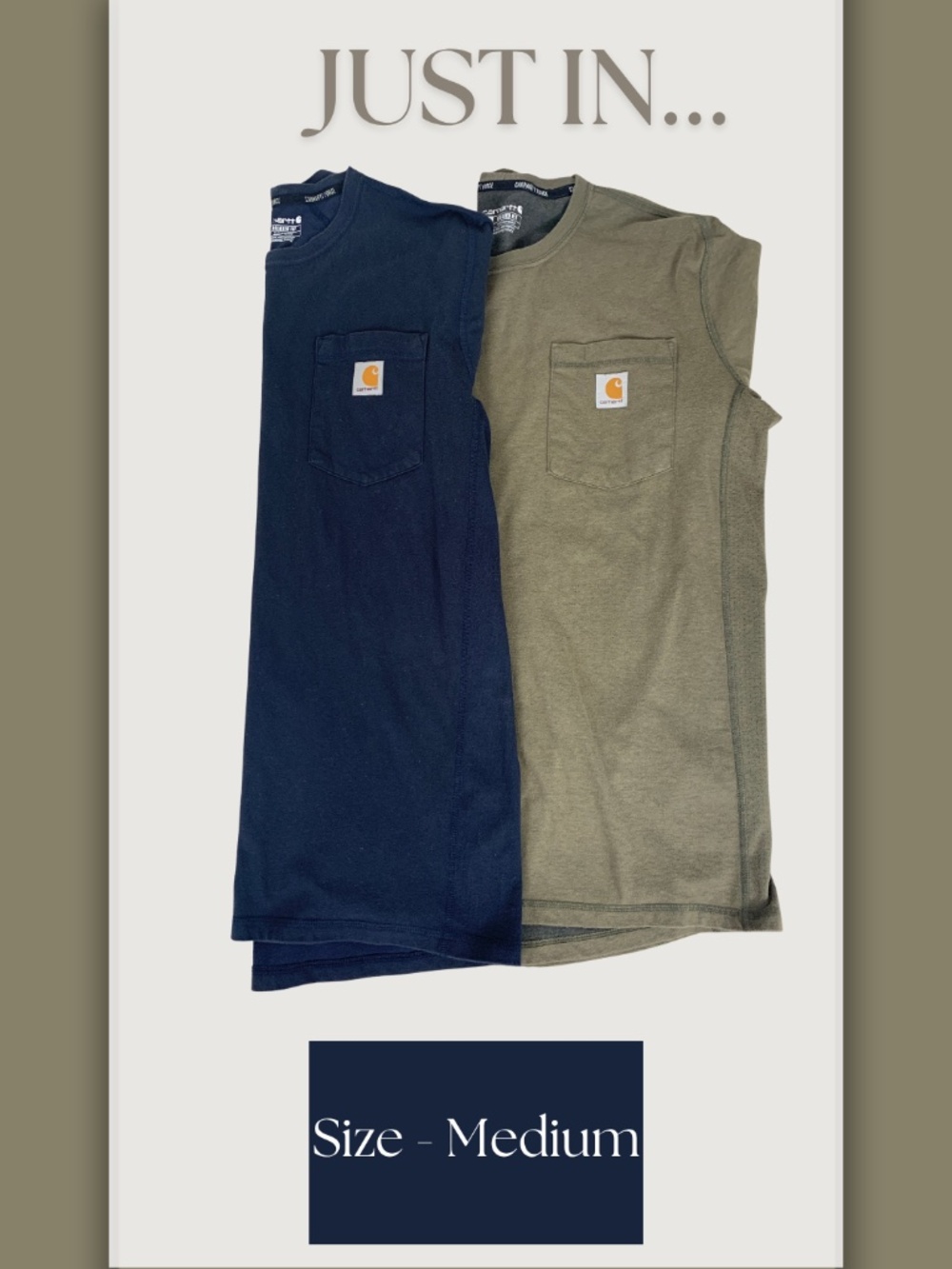 Carhartt Force Tee Shirts Blue/Green Bundle M Workwear Gorpcore Outdoor